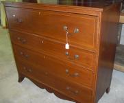 Cherry Inlaid Chest