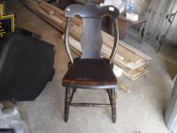 Early American Grained Desk Chair