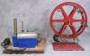 Empire Electric Steam Engine on Wood Base