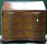 Chippendale Walnut Slant-Front Desk