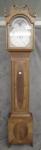 Federal Cherry Inlaid Tall Case Clock.