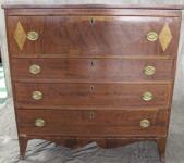 American Federal Inlaid Chest