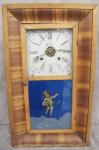 Waterbury OG Mahogany Shelf Clock