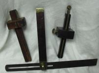 Wood & Brass Scribing Instruments