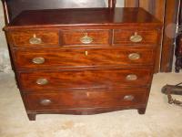 English Mahogany and Line Inlaid Chest