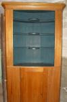 Large Barrel Back Corner Cupboard