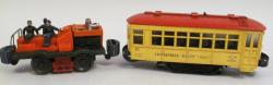 Lionel Trolley and Gang Car