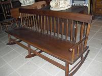 Arrow Back Rocking Bench 1800-1850