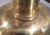 Brass Candlestick Phone made into a Lamp w/Shade