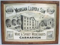 Spirits Merchants Framed Promotional Poster